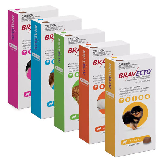 Bravecto Flea and Tick Chew for Dogs