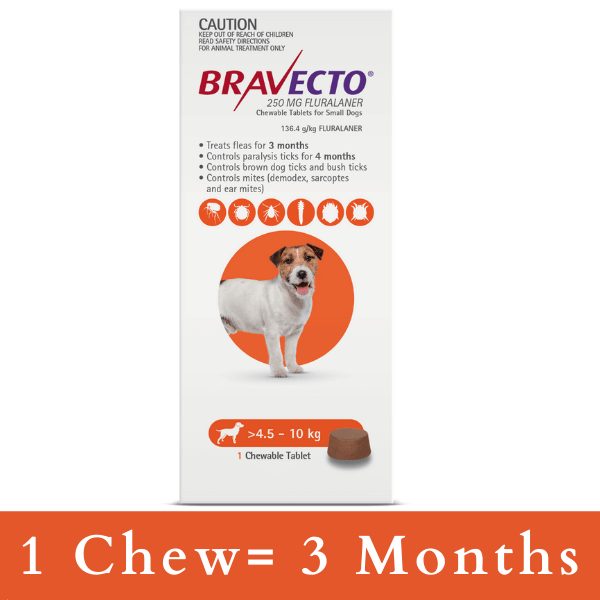 Bravecto Flea and Tick Chew for Dogs